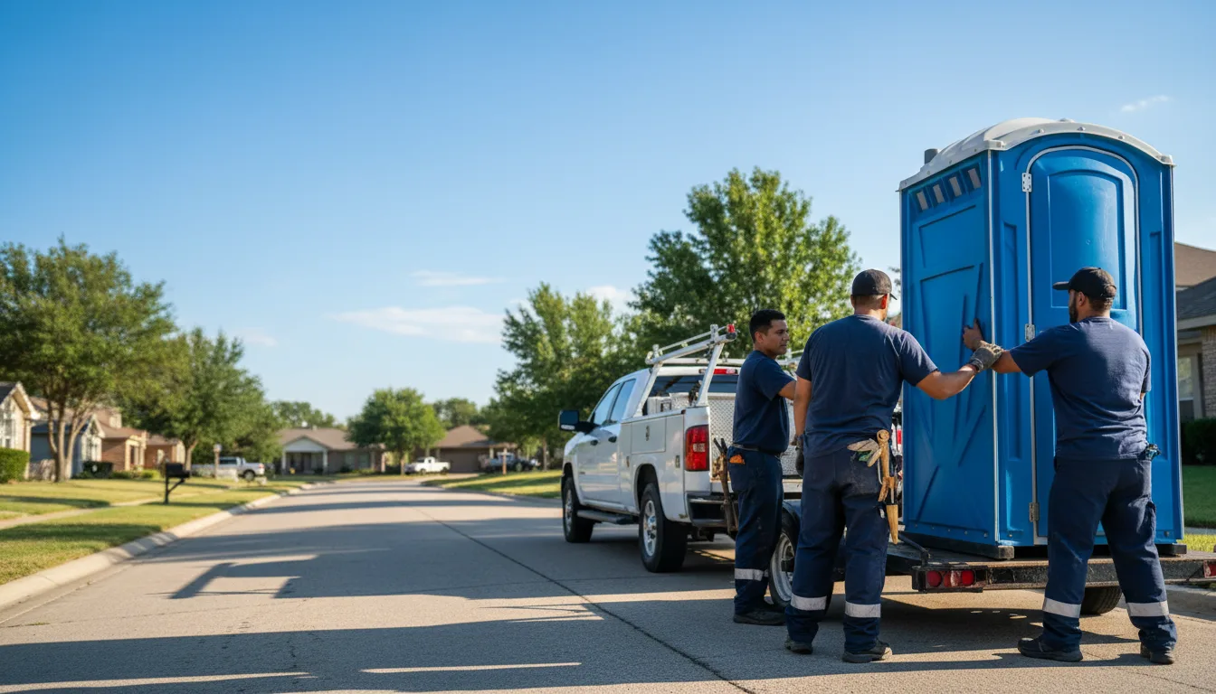 Portable Toilet Rental in Purcell, OK near me